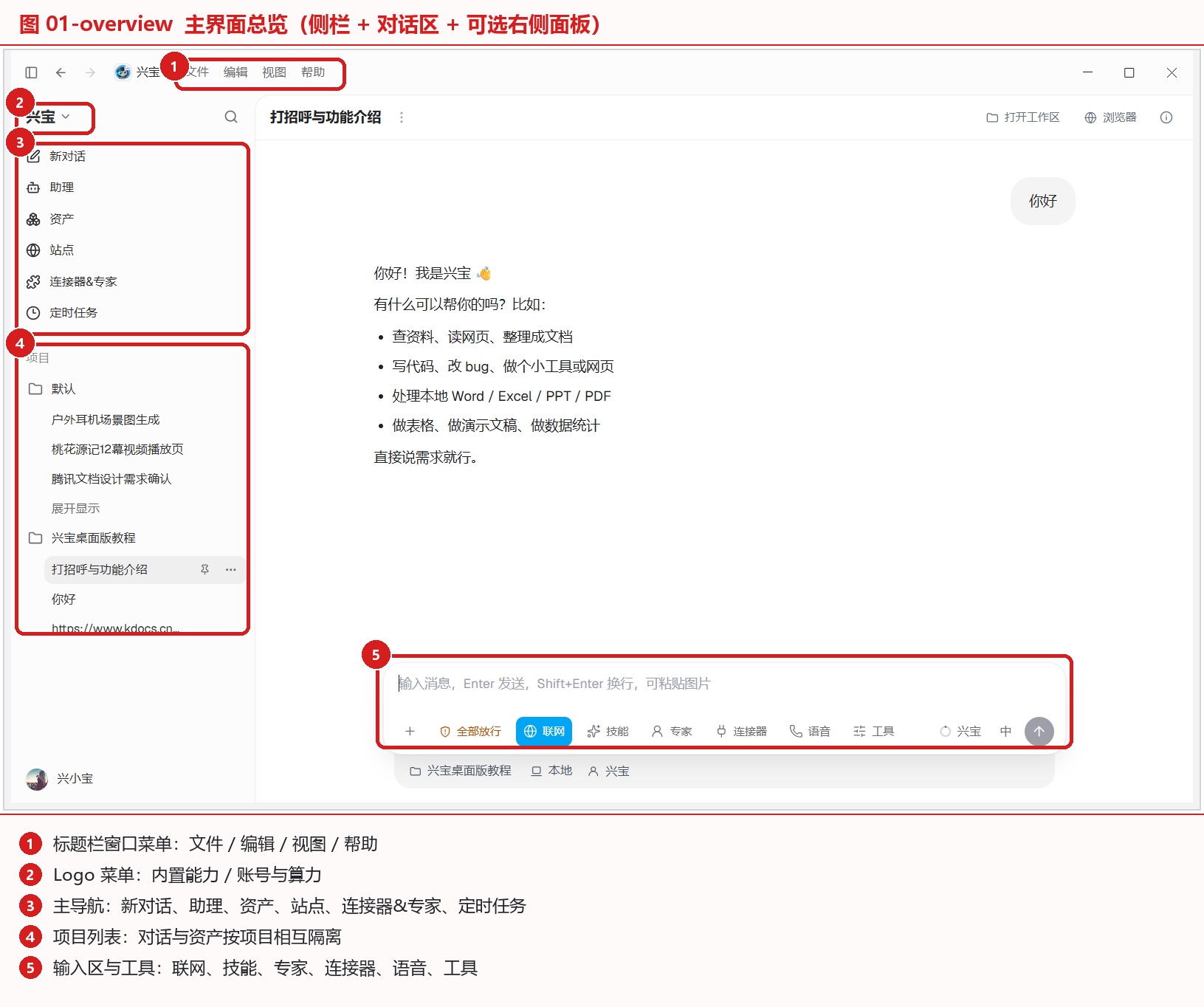 兴图桌面版主界面总览